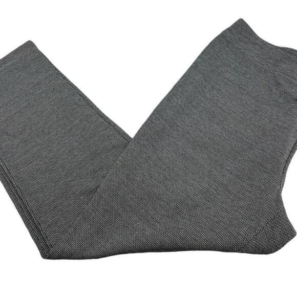 Chico’s Textured Black/White Pull On Pants Women's Size 3 (XL 16/18) - Picture 5 of 6